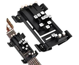 Entrenador de acordes de guitarra: guía portátil de colocación de dedos con tablero duradero, dispositivo de aprendizaje compacto, herramienta de práctica interactiva, herramienta de instrucción