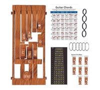 Entrenador de acordes de guitarra, herramientas de aprendizaje de guitarra, entrenador de acordes de guitarra y ayuda de aprendizaje, herramienta de ayuda de guitarra fácil de usar con tabla, perfecta