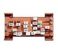 Entrenador de acordes de guitarra para adultos, herramienta de aprendizaje de guitarra, práctica ayuda de aprendizaje de guitarra, herramienta de colocación de dedos, diseño revolucionario