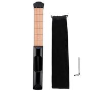 Entrenador de acordes de guitarra portátil de 6 trastes, herramienta de práctica de cuello, herramienta de práctica de acordes, práctica de bolsillo, destreza de cuello y dedos