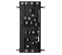 Entrenador de acordes de guitarra, prensador de acordes de guitarra, mejora la precisión y la velocidad, genera confianza y maestría, ayudante de acordes fácil de usar, ayuda de enseñanza de guitarra