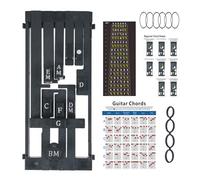 Entrenador de acordes de guitarra, sistemas de aprendizaje de acordes, herramienta de canto de guitarra, herramienta de acordes, báscula, ayuda de práctica de guitarra para guitarras