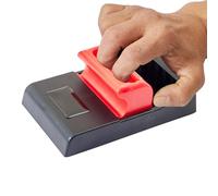 Entrenador de agarre de dedos - Ejercicio compacto para las manos 14,5 x 9,2 x 3,8 cm, ABS + resistencia ajustable con muelle de acero | Equipo de ejercicios manuales para fitness, yoga,