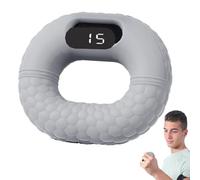 Entrenador de Agarre,Ejercitador de Dedos con Agarre de Silicone,Ejercitador Para Manos Con Contador - para Atletas, Jugadores, Boxeadores, Escaladores, Músicos, Hombres, Mujeres