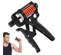 Entrenador de agarre | Refuerzo de agarre ajustable, compacto y portátil Pinza de mano de 5-165 kg para entrenador con pinza para recuperación muscular