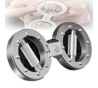 Entrenador de Antebrazo para Boxeo, Rotativo 360°, Resistencia 1-15 lbs Ajustable, Acero Inoxidable Electroplacado, Resistente a la Oxidación, para Boxeo, MMA, Entrenamiento Doméstico(Silver)