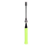Entrenador de Badminton Racket Swing, Mejora Las Habilidades de los Equipos de Entrenamiento de Bádminton con el Sonido Que Afecta el Sentido Al Aire Libre para los Interiores (Green)