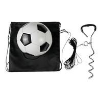 Entrenador de balón de fútbol, equipo deportivo con cuerda y estaca, entrenador de patadas de fútbol, para exteriores, patio, césped, campamento, parque, escuela, parque infantil, estadio
