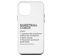 Entrenador de baloncesto Definición de trabajo Personalizado Divertido Carcasa para iPhone 12 mini