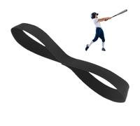 Entrenador de bateo de béisbol, ayuda elástica para entrenamiento de bateo de bateo, bandas de práctica de entrenamiento de sóftbol, para calentamiento, interior, patio, exterior, equipo de campo
