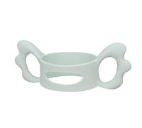 Entrenador de biberones de fácil agarre, mango de silicona, mango pequeño, mango estándar