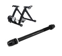 Entrenador de Bicicleta con Resistencia Ajustable, Compatible 29er y Eje Pasante, Aleación Aluminio Resistente