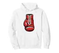 Entrenador De Boxeo Junto Al Ring Guantes Sudadera con Capucha