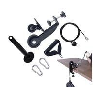 Entrenador de Brazo de Fuerza - Silencioso Ajustable | Entrenador De Fuerza Para Antebrazo Con Poleas | Para Atletas Hombres Mujeres Desarrollo De Bíceps Recuperación