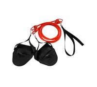 Entrenador de Brazos para Natación Equipo de Ejercicio de Natación Entrenador de Resistencia de Brazo Paleta de Mano para Entrenamiento Fabricado con, Rojo