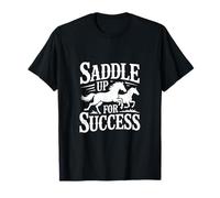 Entrenador de Caballos Saddle Up For Success Camiseta