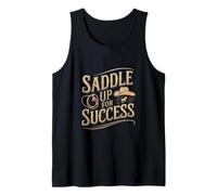 Entrenador de caballos Saddle Up For Success Camiseta sin Mangas