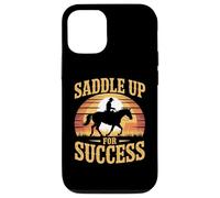 Entrenador de Caballos Saddle Up For Success Horse Trainer Carcasa para iPhone 12/12 Pro