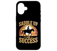 Entrenador de Caballos Saddle Up For Success Horse Trainer Carcasa para iPhone 16