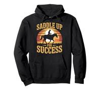 Entrenador de Caballos Saddle Up For Success Horse Trainer Sudadera con Capucha