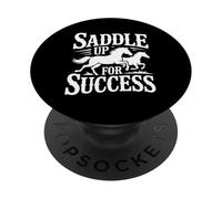 Entrenador de Caballos Saddle Up For Success PopSockets PopGrip Adhesivo