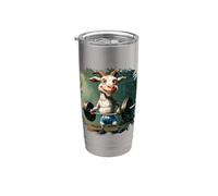 Entrenador de cabra Vaso térmico de acero inoxidable de doble pared