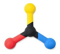 Entrenador de capacidad de reacción, Catch Trainer para mejorar la coordinación ojo-mano y la velocidad o velocidad de reacción para mejorar la agilidad, negro, 20 x 20 x 4 cm