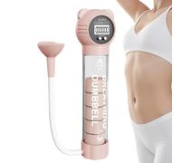 Entrenador de Capacidad pulmonar - Herramienta de concienciación de los músculos Abdominales y | Entrenador respiratorio portátil | para Ciclistas, Excursionistas y músicos, Mejora la