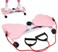 Entrenador de cintura giratorio, tabla giratoria de ejercicio deportivo, giro de cintura aeróbico con banda de resistencia, entrenamiento de tonificación de cuerpo completo para ejercicio aeróbico, 21