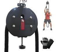 Entrenador de Cuerda Continua con Resistencia Ajustable 5-30kg, Sistema de Entrenamiento con Cuerda Reforzada de Nailon - Equipo de Fitness de Cuerpo Completo para Home Gym & CrossFit