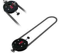 Entrenador De Cuerda Infinita Portátil, Sis-tema De Polea Ajustable 0-30 Kg, Equipo Colgante Para Casa, Capacidad De 150 Kg, Cuerda De Nylon Premium, Para Brazos, Espalda Y Core(Red)