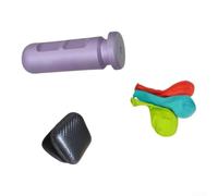 Entrenador de Ecualización para Buceo Libre Aleación Aluminio(Purple) | Aleación aluminio para premium, ligero 70g, erosión, ideal buceo libre, apnea profunda