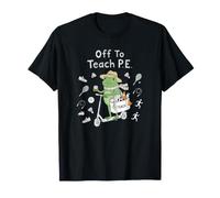 Entrenador de Educación Física de Scooter Frog Scooter Educación Física Camiseta