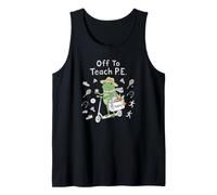 Entrenador de Educación Física de Scooter Frog Scooter Educación Física Camiseta sin Mangas