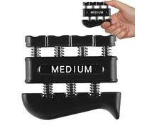 Entrenador de ejercicio de fuerza para los dedos, extractor de tendones, expansor de de 2 piezas para la salud de las articulaciones, dispositivo de con almohadillas de goma, cuidado