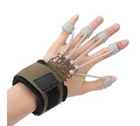 Entrenador de Extensión de Flexión de Dedos, 5 Dedos, Brazalete de Tensión de Rehabilitación de Estiramiento Fortalecedor de Agarre para el Cuidado de las Manos(20 libras)