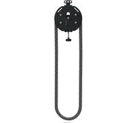 Entrenador de fitness con cuerda de tracción con ajuste de resistencia tipo perilla, duradero para resistencia muscular y entrenamiento físico de extremidades superiores