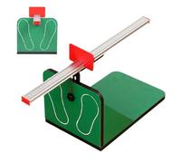 Entrenador de flexión hacia adelante Sentado: para Sentarse y alcanzar flexibilidad, probador de ligamentos Ajustable | Instrumento de medición de aleación de Aluminio y ABS Engrosado, Escala de