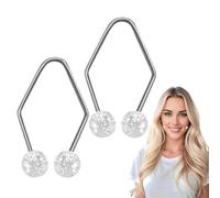 Entrenador de focle facial - herramienta de modelado de doble olvido, juego de ejercicios de mejilla | Maker Dimple natural de 2 piezas para el cuidado diario de la piel, accesorio de belleza