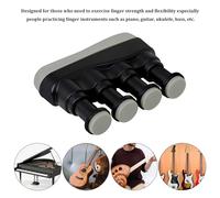 Entrenador de Fuerza de Agarre, Entrenador de Dedos para Piano y Guitarra de Nivel Básico Fortalecedor de Agarre Manual con Diseño Ergonómico y Aerodinámico Fortalecedor de