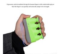 Entrenador de Fuerza de Agarre, Entrenador de Dedos para Piano y Guitarra de Nivel Básico Fortalecedor de Agarre Manual con Diseño Ergonómico y Aerodinámico Fortalecedor de