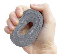 Entrenador de fuerza de agarre,Fortalecedores de agarre de entrenamiento de fuerza,2 niveles de resistencia ejercicio de mano fortalecedor anillo de silicona - Dispositivo de manu