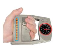 Entrenador de fuerza de agarre: medidor mecánico de fuerza de mano, equipo de ejercicio para fortalecimiento del antebrazo, instrumento de medición de potencia manual | Perfecto para mejorar la