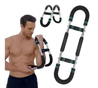 Entrenador de fuerza de antebrazo, entrenador de brazo giratorio ajustable para construcción muscular y fitness en casa, ejercitador de pecho para entrenamiento de fuerza