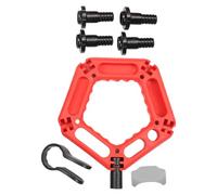 Entrenador de fuerza de dedo, Ayuda de entrenamiento ergonómico, accesorio de mancuernas de 5 pulgadas con agarre ajustable, Ejercitador de mano con diseño antideslizante, herramienta de fitness