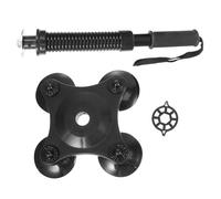 Entrenador de Fuerza de Muñeca y Antebrazo para Brazos, Negro | Plástico y Hierro, Aumenta Fuerza y Flexibilidad, Uso Doméstico para Hombres y Mujeres