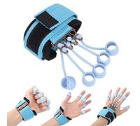 Entrenador de Fuerza de Pinza de Dedo, Dispositivo de Entrenamiento de Flexión Y Extensión de Extensor de Mano para Dedos de los Dedos del Ejercitador para Escalada en Roca, Tenis Y(40 libras)