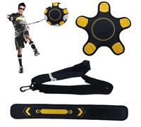 Entrenador de Fútbol para Les, entrenador de Pata de Fútbol - Cinturón de entrenamiento ajustable del rebotador de fútbol - Cuerda elástica, equipo de entrenamiento de fútbol para