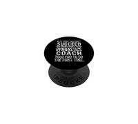 Entrenador de Gimnasia Divertido Triunfa Prueba lo Que Dijo PopSockets PopGrip Adhesivo