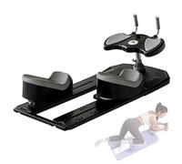 Entrenador de giro de columna vertebral, máquina de entrenamiento para gatear con contador LED, ajuste de 3 velocidades, capacidad de 230 kg, equipo de gimnasio en casa para tonificar la cintura y